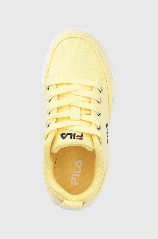 κίτρινο Παιδικά πάνινα παπούτσια Fila