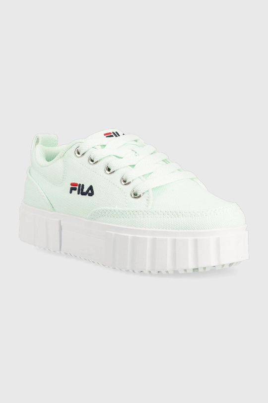 Детские кеды Fila бирюзовый