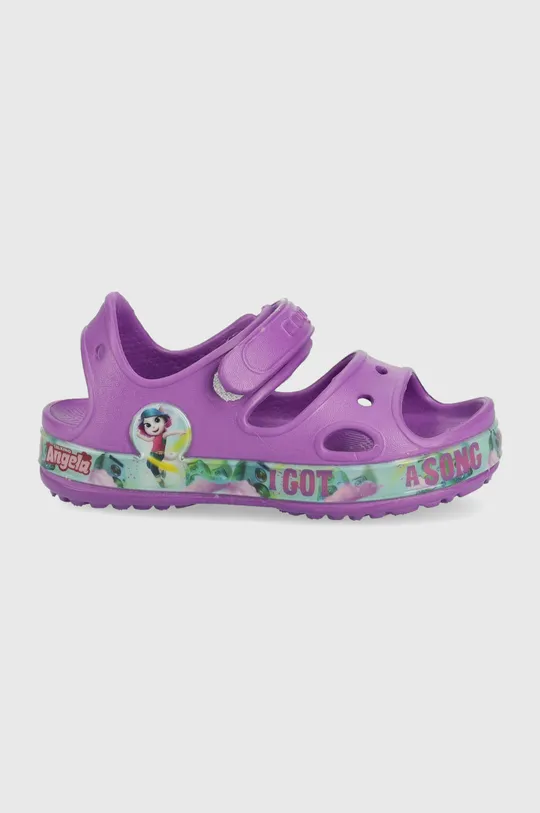 fialová Detské sandále Coqui Dievčenský