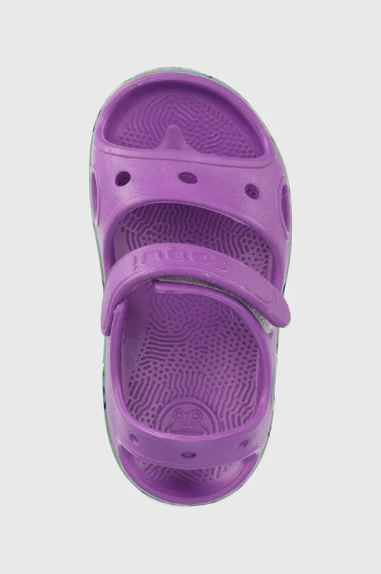 fialová Detské sandále Coqui