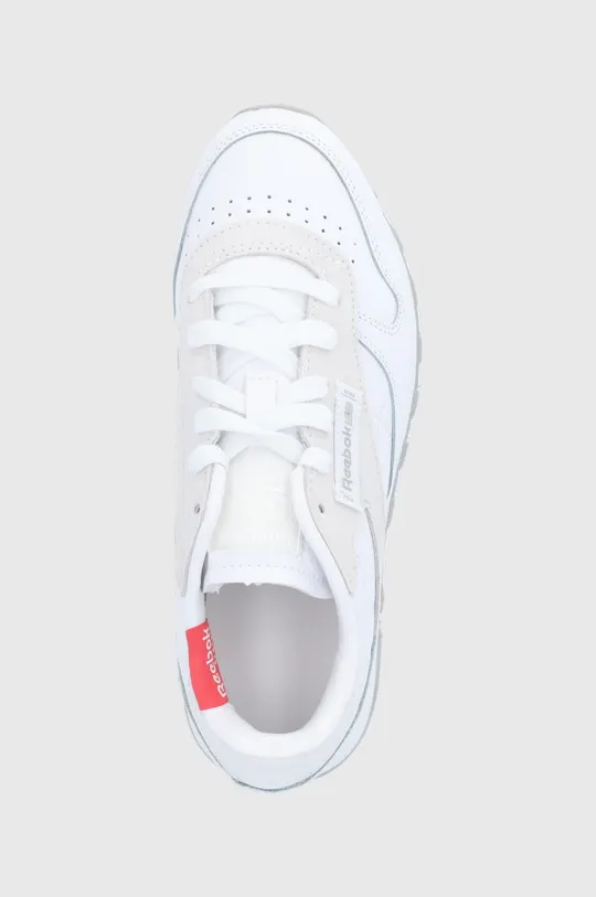 biały Reebok Classic buty skórzane dziecięce Cl LTHR GW6168