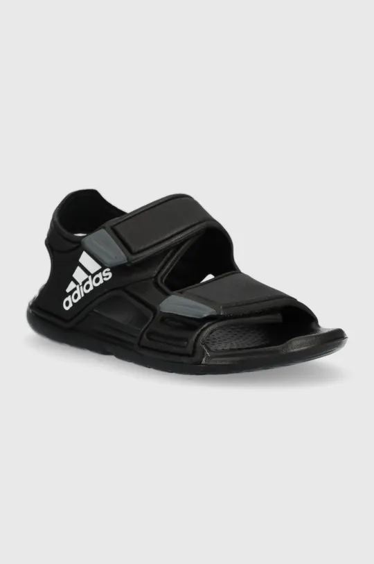 Detské sandále adidas čierna