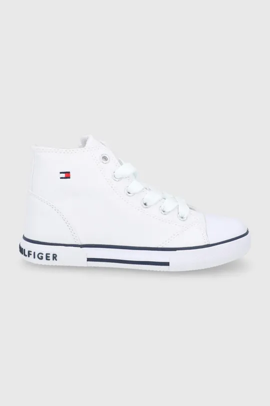 biały Tommy Hilfiger Trampki dziecięce Dziecięcy