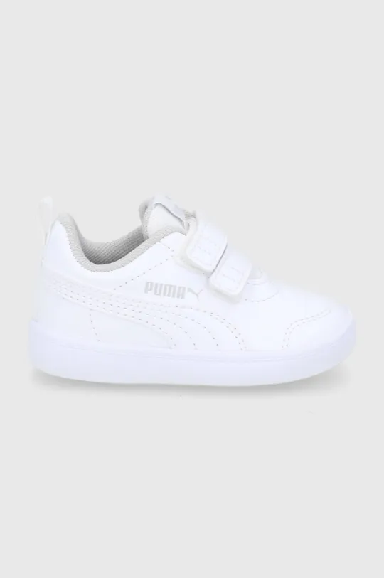 biela Detské topánky Puma 371544. Detský