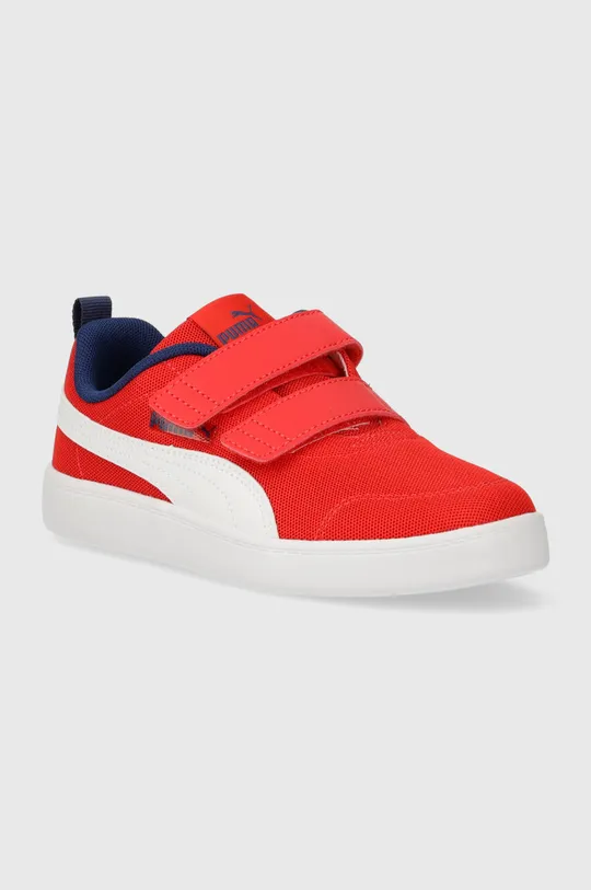 κόκκινο Παιδικά πάνινα παπούτσια Puma Παιδικά