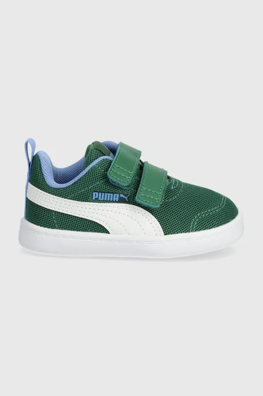 Otroški čevlji Puma zelena