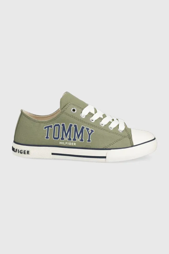 πράσινο Παιδικά πάνινα παπούτσια Tommy Hilfiger Παιδικά
