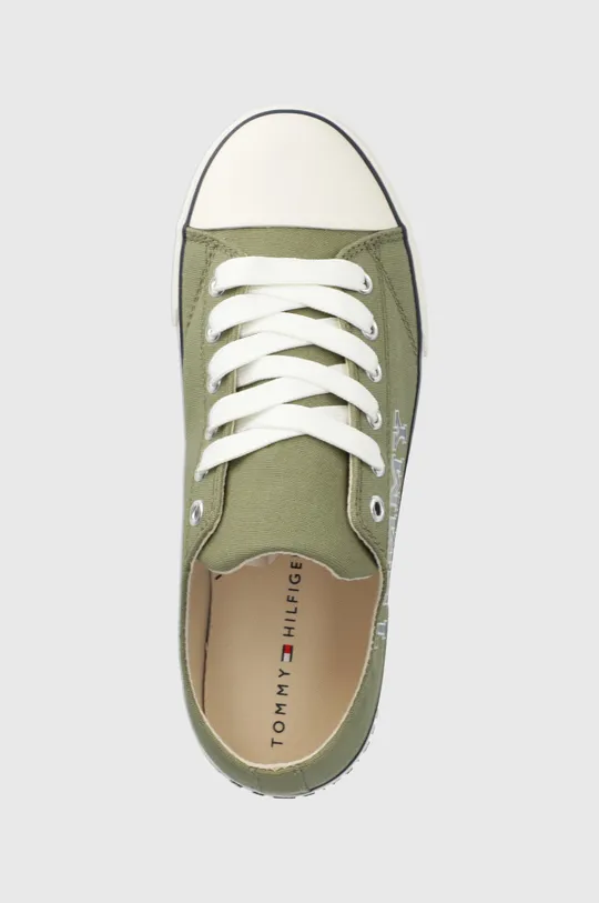 πράσινο Παιδικά πάνινα παπούτσια Tommy Hilfiger