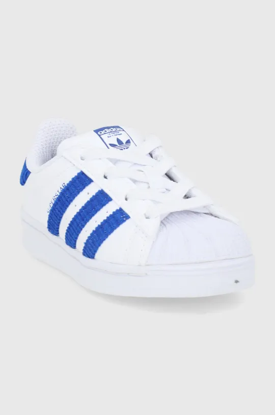 adidas Originals buty dziecięce Superstar GV7953 biały