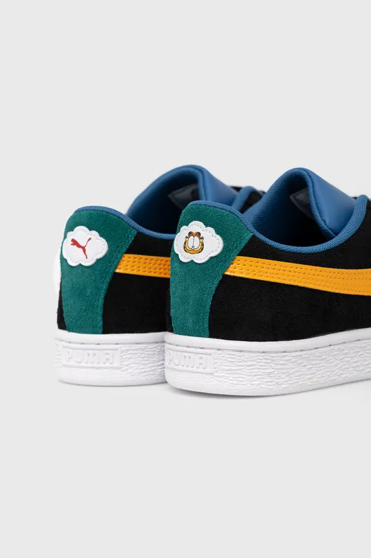 Detské semišové tenisky Puma Suede Garfield Jr  Zvršok: Semišová koža Vnútro: Syntetická látka, Textil Podrážka: Syntetická látka