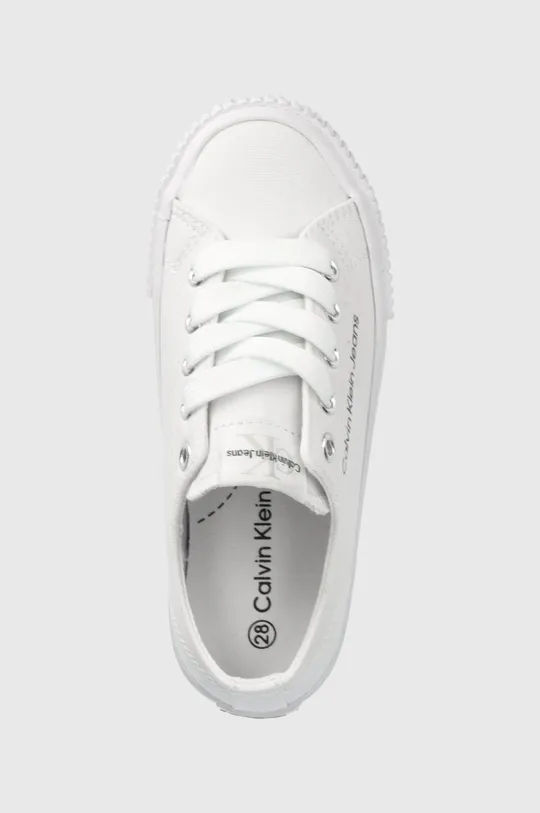 λευκό Παιδικά πάνινα παπούτσια Calvin Klein Jeans