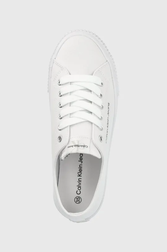 λευκό Παιδικά πάνινα παπούτσια Calvin Klein Jeans