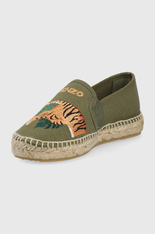 zelena Dječje espadrile Kenzo Kids