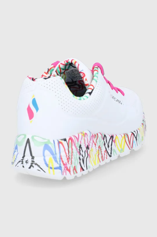 Skechers buty dziecięce Uno LIte Lovely Luv x JGoldcrown Cholewka: Materiał syntetyczny, Wnętrze: Materiał tekstylny, Podeszwa: Materiał syntetyczny