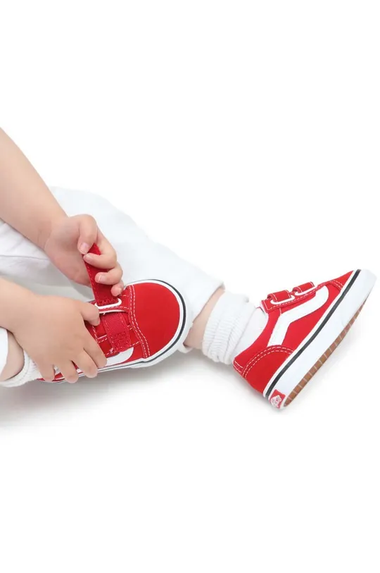 κόκκινο Παιδικά πάνινα παπούτσια Vans Παιδικά
