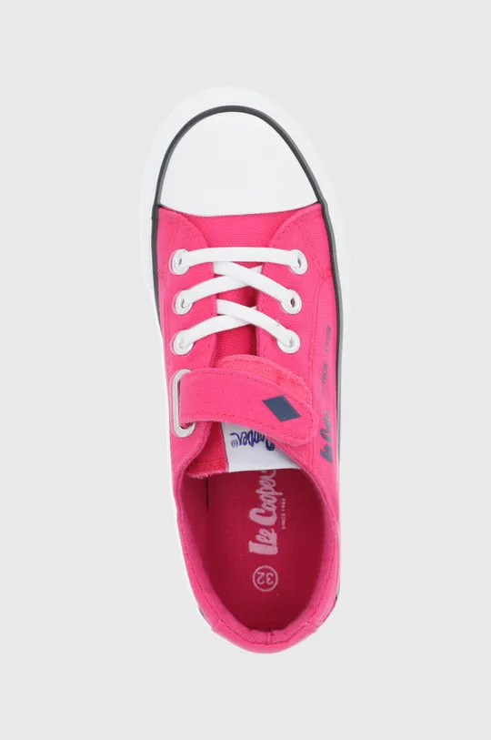 ροζ Παιδικά πάνινα παπούτσια Lee Cooper
