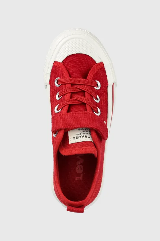 κόκκινο Παιδικά πάνινα παπούτσια Levi's