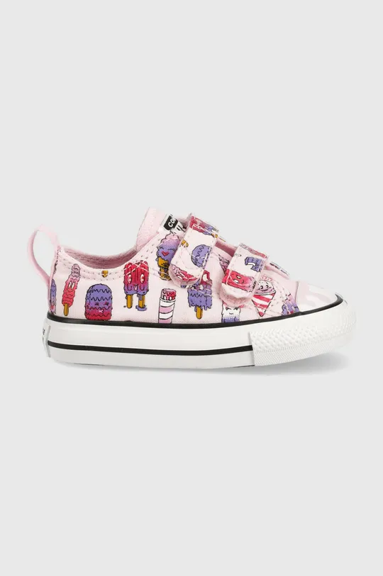 ροζ Παιδικά πάνινα παπούτσια Converse Chuck Taylor All Star 2v Sweet Scoops Παιδικά