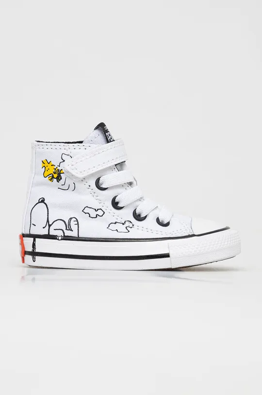 λευκό Παιδικά πάνινα παπούτσια Converse Peanuts Chuck Taylor All Star 1v Παιδικά