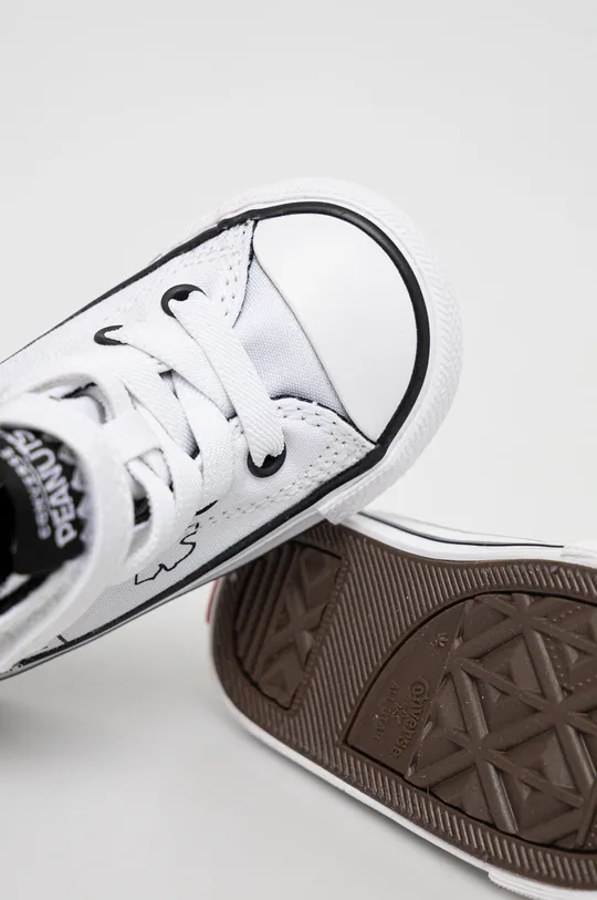 λευκό Παιδικά πάνινα παπούτσια Converse Peanuts Chuck Taylor All Star 1v