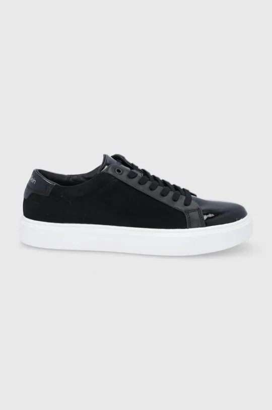μαύρο Calvin Klein - Δερμάτινα παπούτσια Ανδρικά