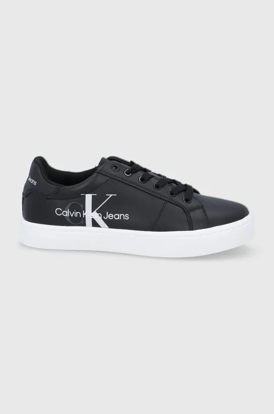 μαύρο Δερμάτινα παπούτσια Calvin Klein Jeans Ανδρικά