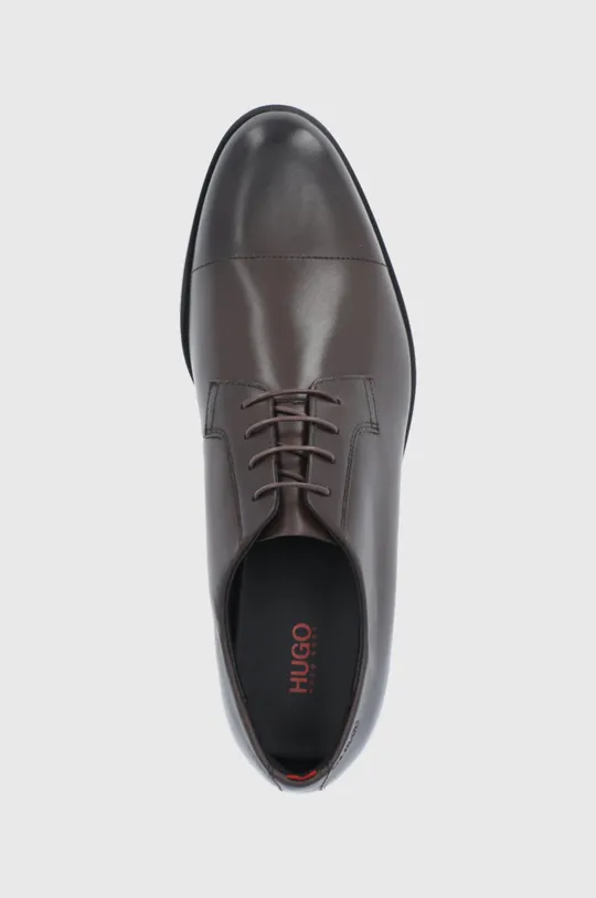 коричневий Hugo - Шкіряні туфлі