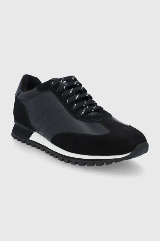 Boss Buty skórzane Parkour-L 50464281.001 czarny