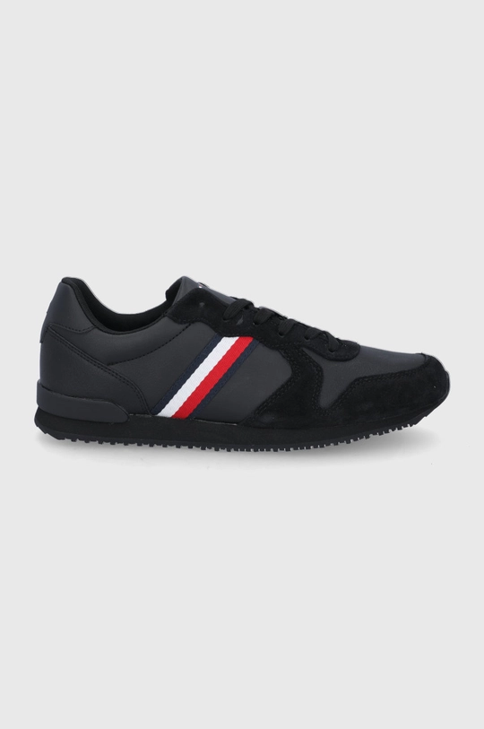 czarny Tommy Hilfiger buty Męski