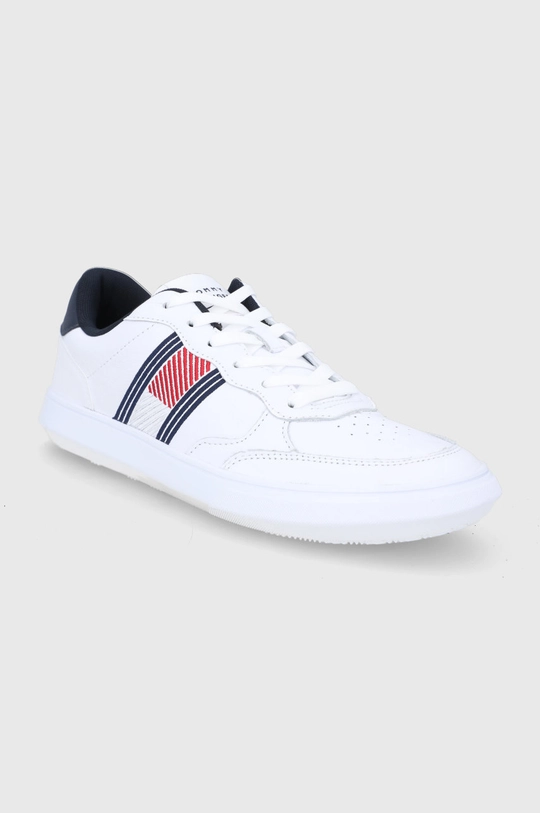 Tommy Hilfiger Buty skórzane biały