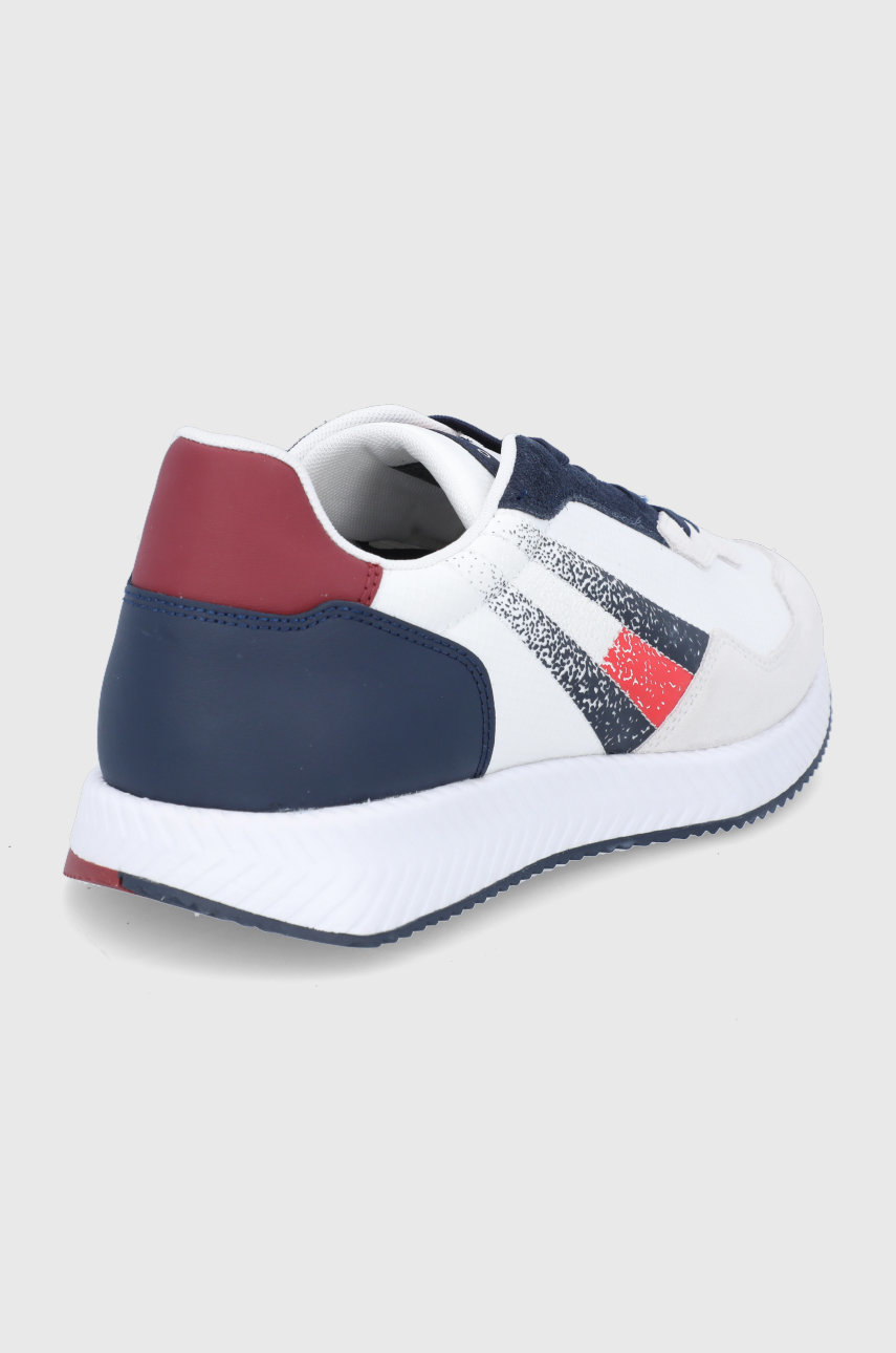 Tommy Jeans Buty EM0EM008720GY Cholewka: Materiał syntetyczny, Materiał tekstylny, Skóra zamszowa, Wnętrze: Materiał tekstylny, Podeszwa: Materiał syntetyczny