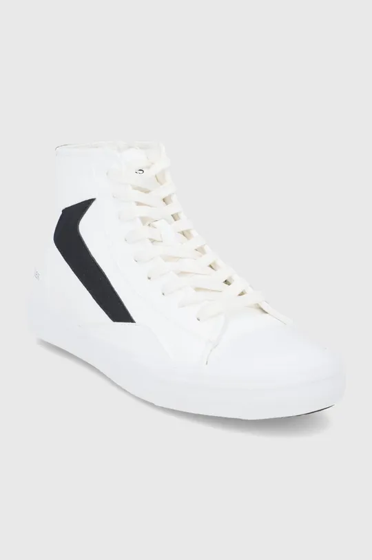 Guess - Πάνινα παπούτσια λευκό