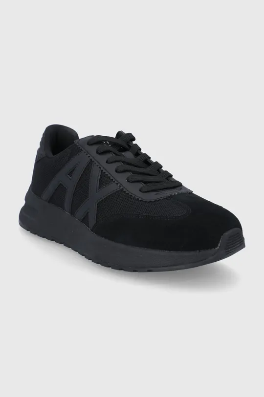 Topánky Armani Exchange čierna