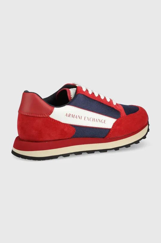 Παπούτσια Armani Exchange κόκκινο