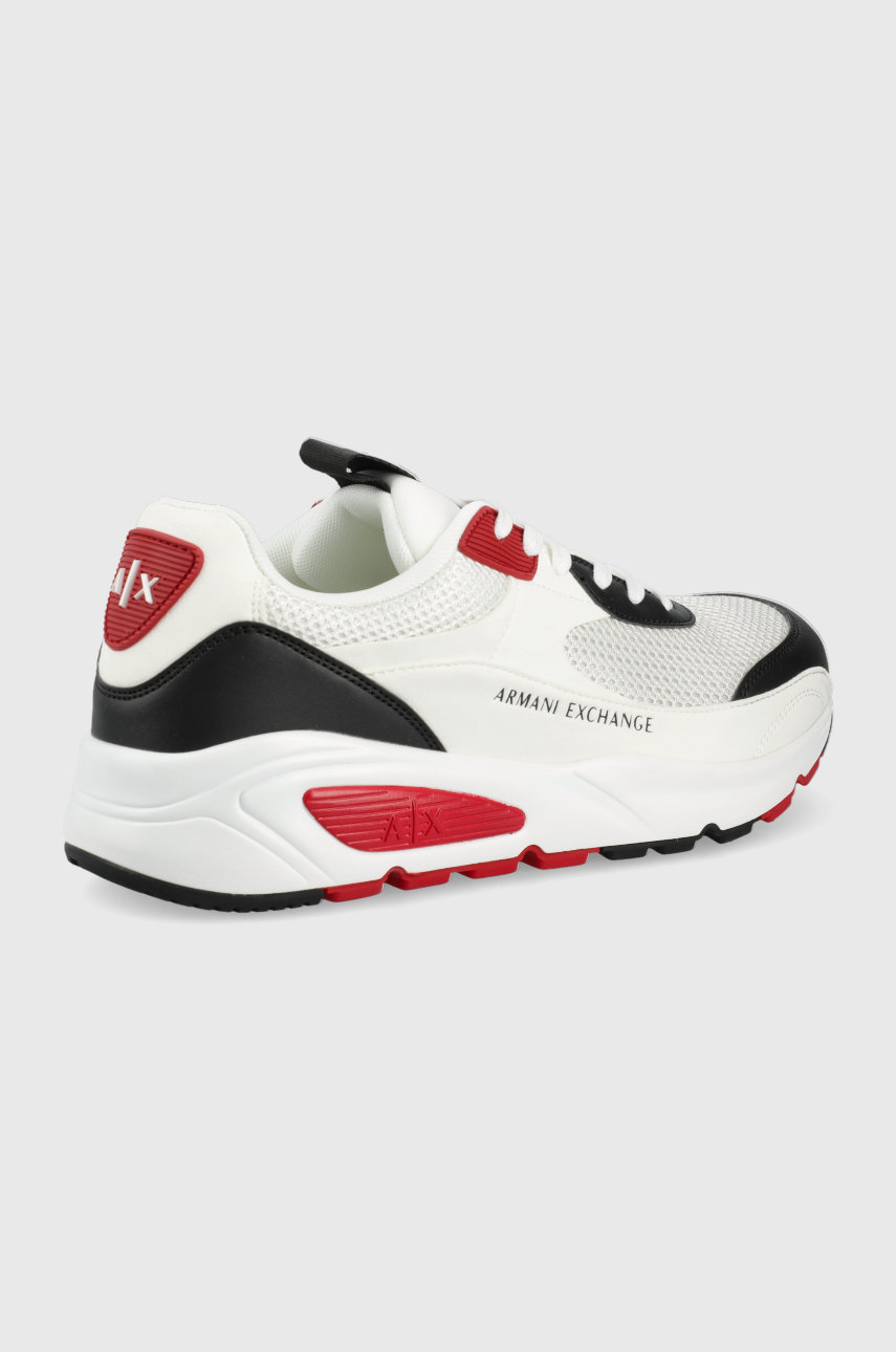 Armani Exchange buty XUX121.XV540.K681, kolor biały