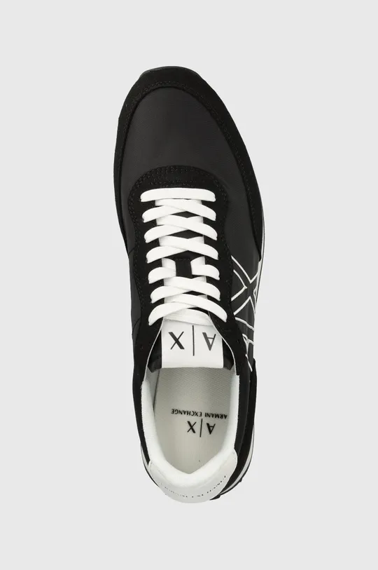 czarny Armani Exchange sneakersy XUX129.XV549.00002