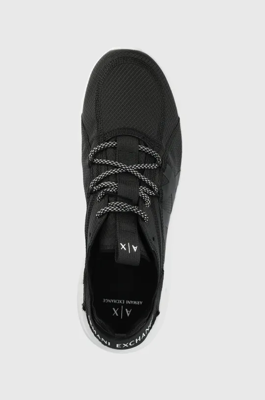 czarny Armani Exchange sneakersy XUX132.XV556.00002