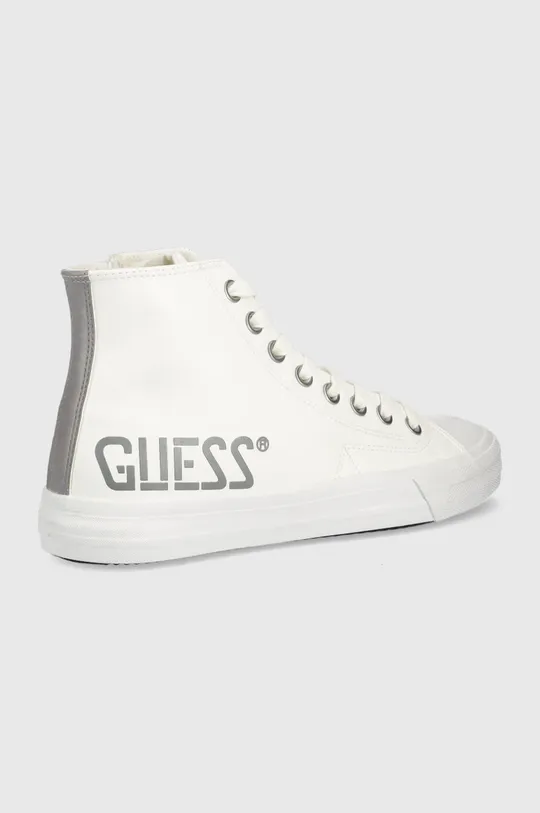 Πάνινα παπούτσια Guess Ederle λευκό