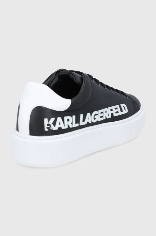 Karl Lagerfeld buty skórzane MAXI KUP KL52225.001 Cholewka: Skóra naturalna, Wnętrze: Materiał syntetyczny, Podeszwa: Materiał syntetyczny