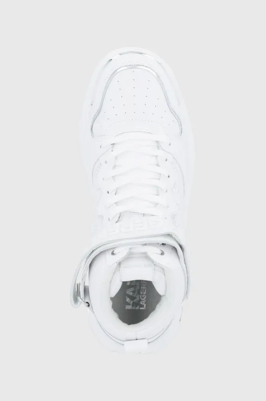 bílá Kožené boty Karl Lagerfeld Elektro