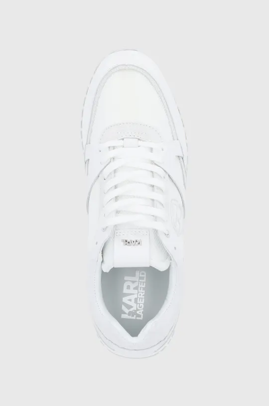 biały Karl Lagerfeld buty VELOCITOR II KL52931.411