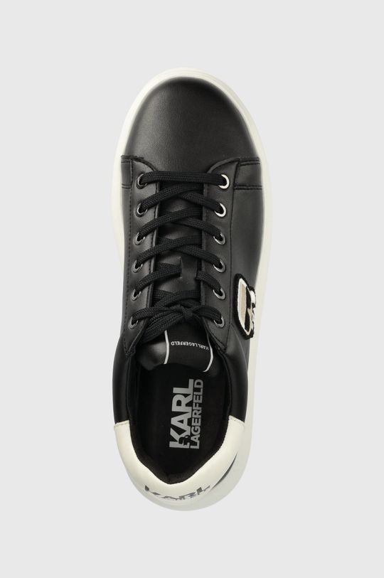 czarny Karl Lagerfeld sneakersy KAPRI MENS KL52530A.000