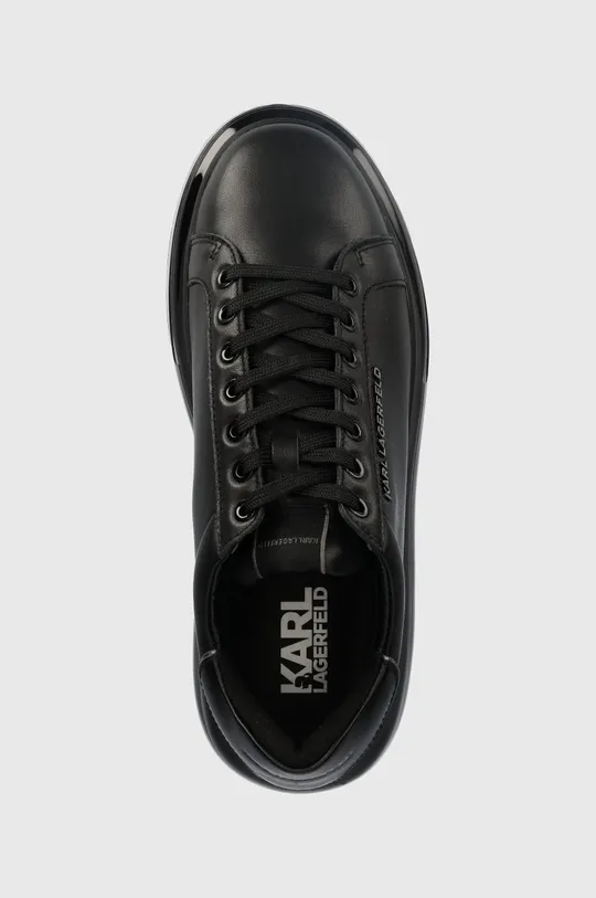 fekete Karl Lagerfeld bőr sportcipő Kapri Kushion