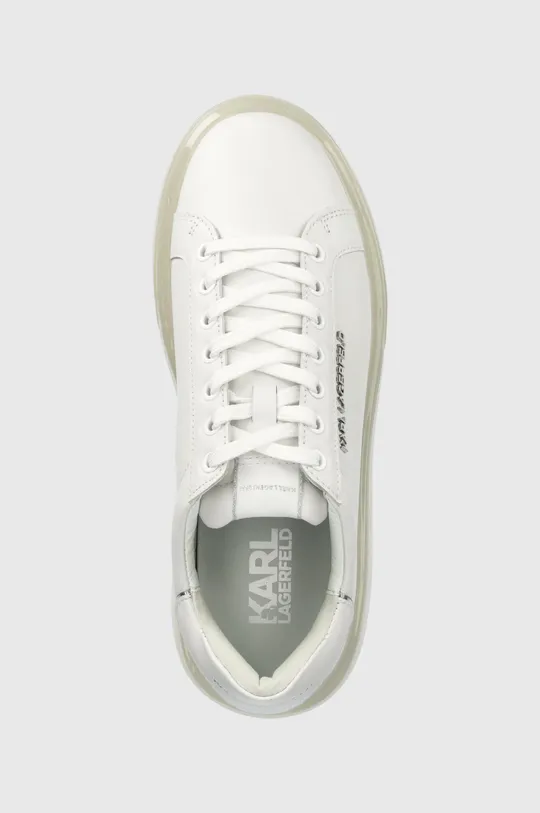 λευκό Δερμάτινα αθλητικά παπούτσια Karl Lagerfeld Kapri Kushion