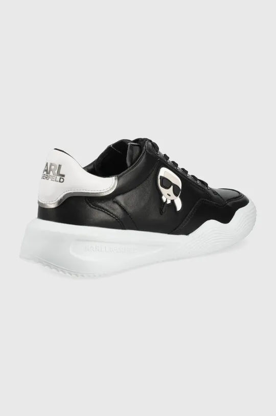 Δερμάτινα παπούτσια Karl Lagerfeld Kapri Run μαύρο