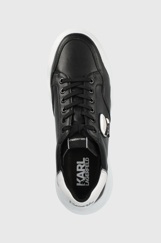 czarny Karl Lagerfeld buty skórzane KAPRI RUN KL52830.000