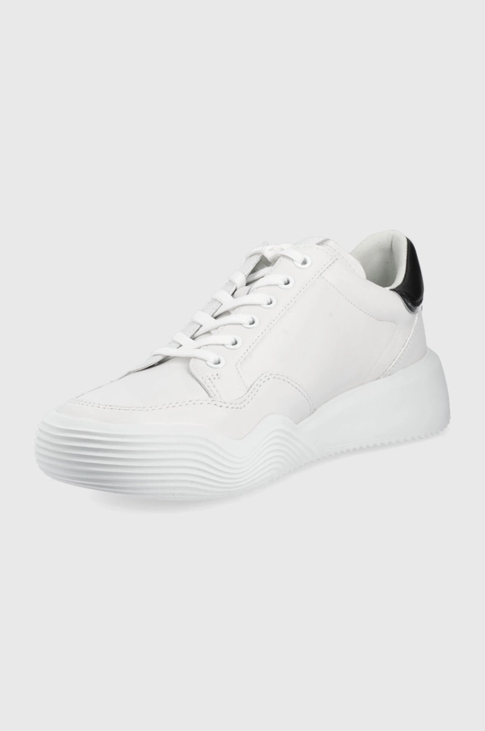 Karl Lagerfeld sneakersy skórzane KAPRI RUN KL52830.011 Cholewka: Skóra naturalna, Wnętrze: Materiał syntetyczny, Skóra naturalna, Podeszwa: Materiał syntetyczny