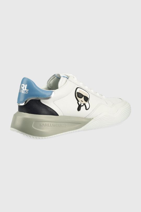 Karl Lagerfeld sneakersy skórzane KAPRI RUN KL52830.01B biały