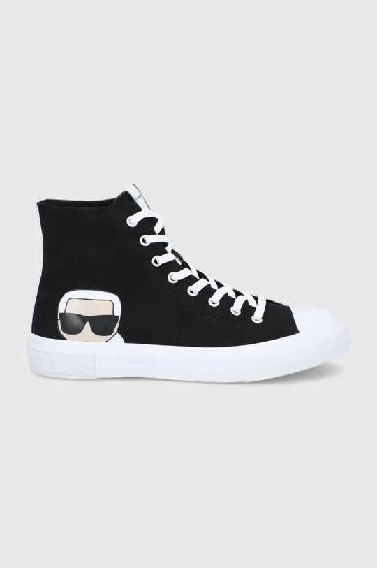 μαύρο Πάνινα παπούτσια Karl Lagerfeld Kampus Iii Ανδρικά