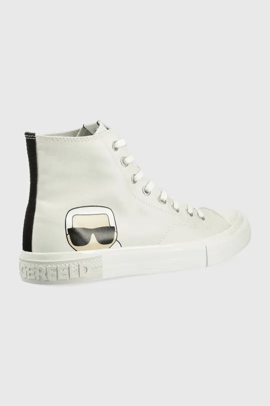Πάνινα παπούτσια Karl Lagerfeld Kampus Iii λευκό